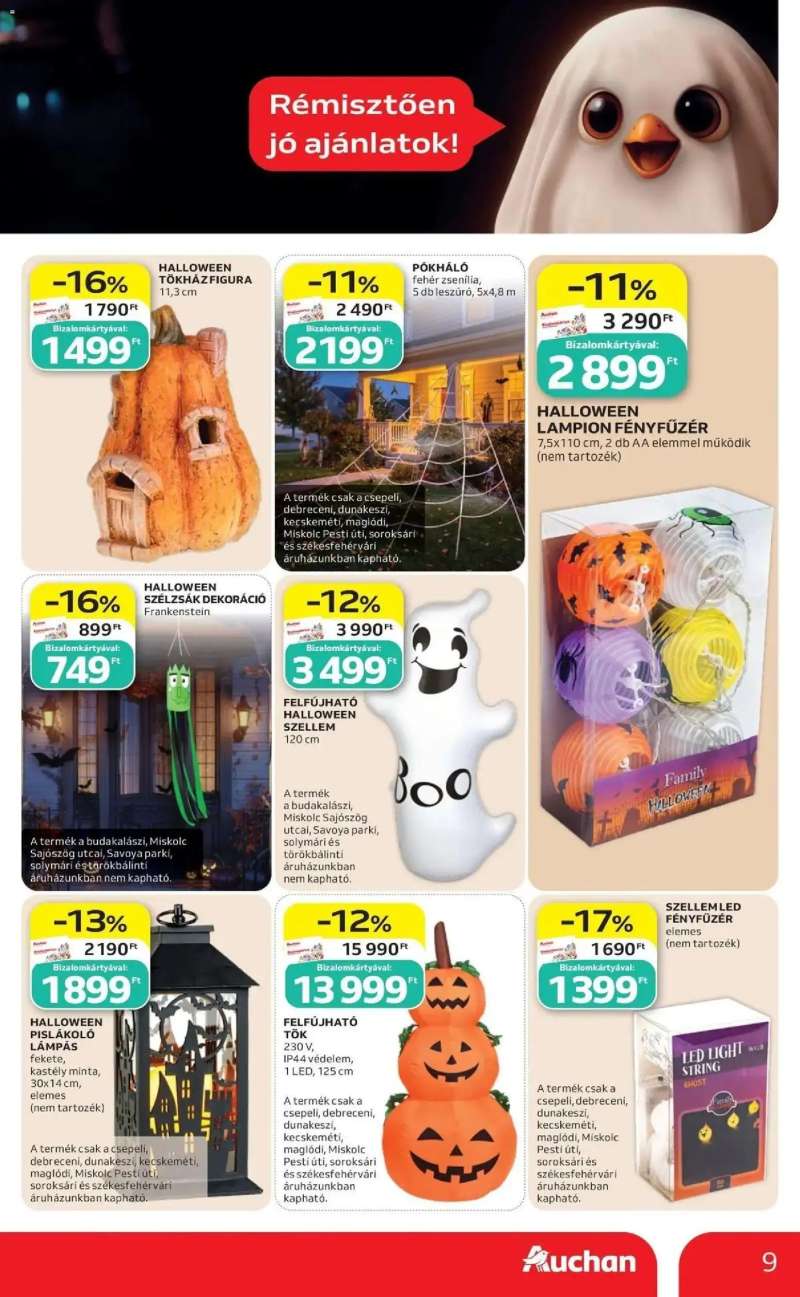 Auchan Auchan akciós újság Kecskemét 9 oldal