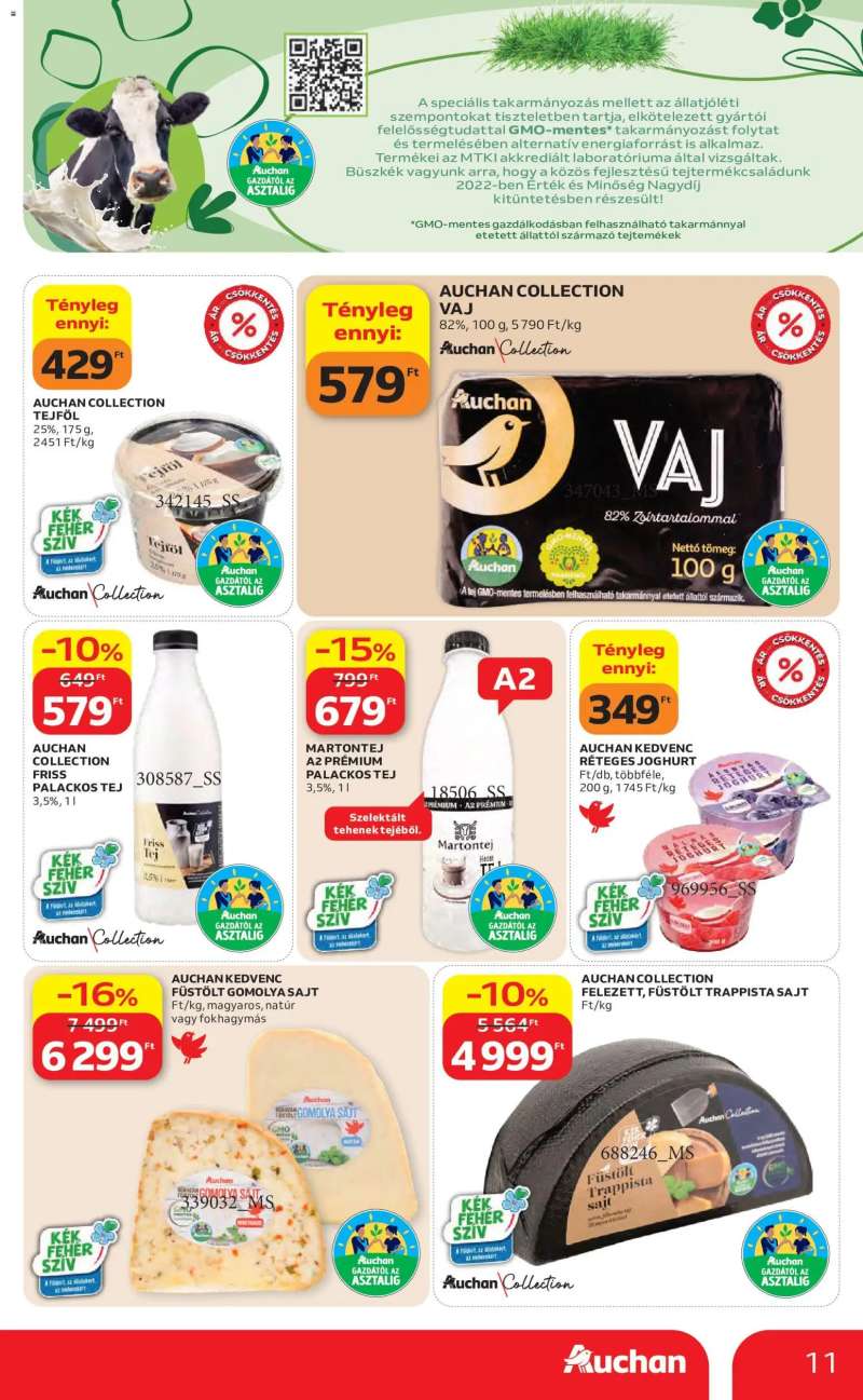 Auchan Auchan akciós újság 11 oldal