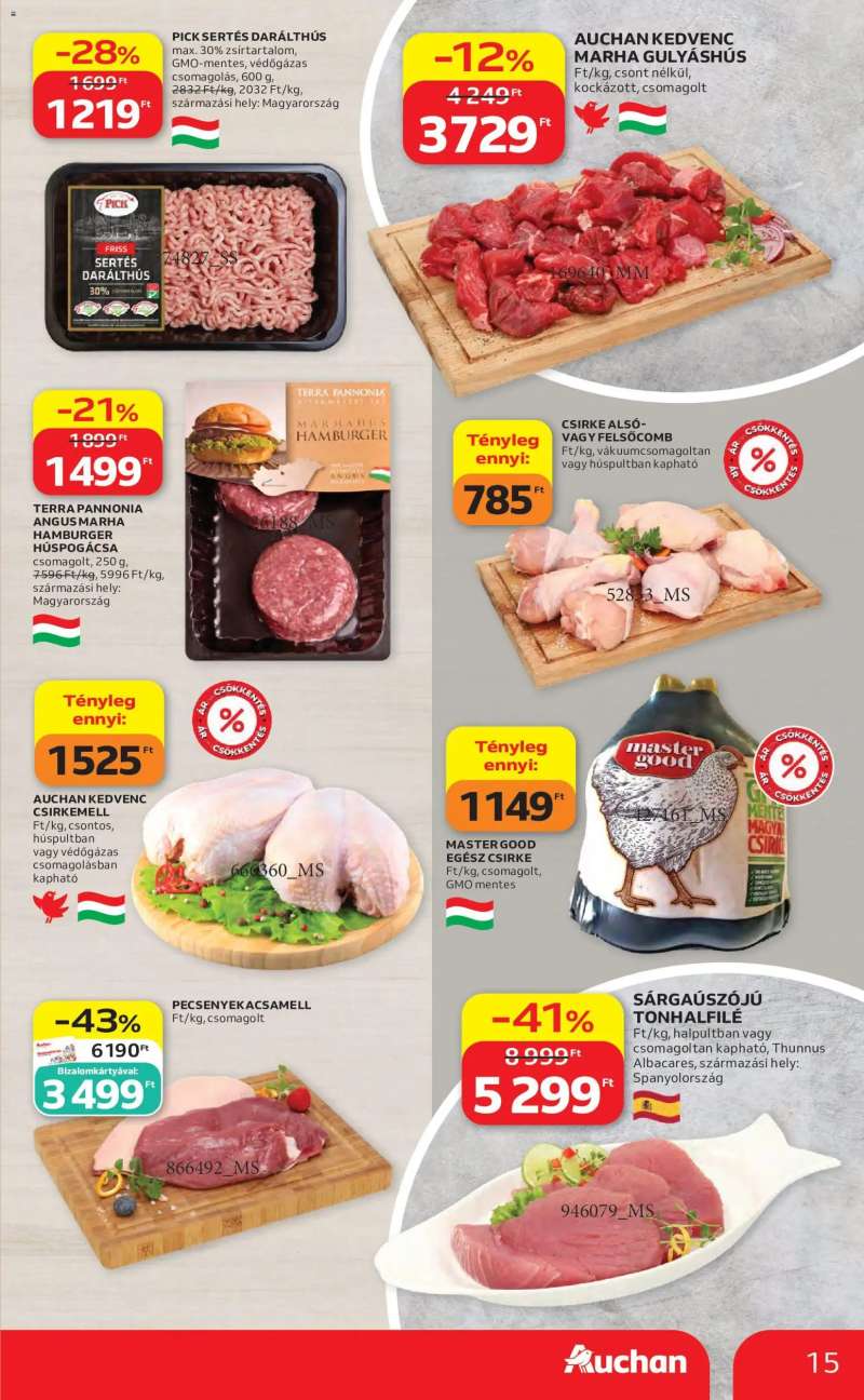 Auchan Auchan akciós újság 15 oldal