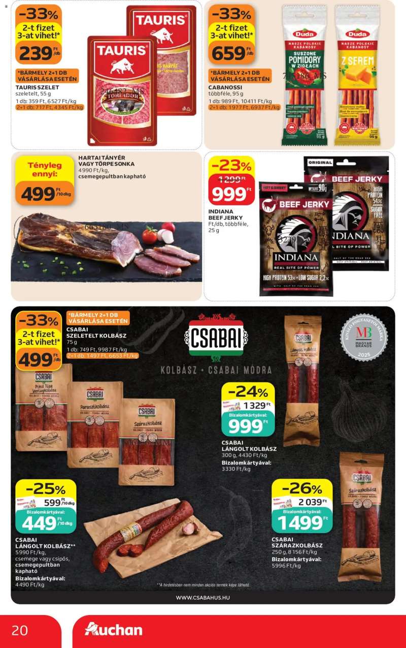 Auchan Auchan akciós újság 20 oldal