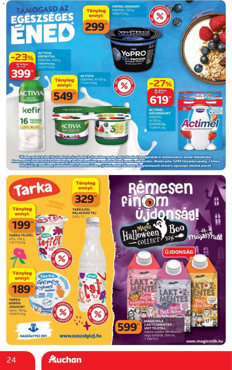 Auchan Auchan akciós újság 24 oldal