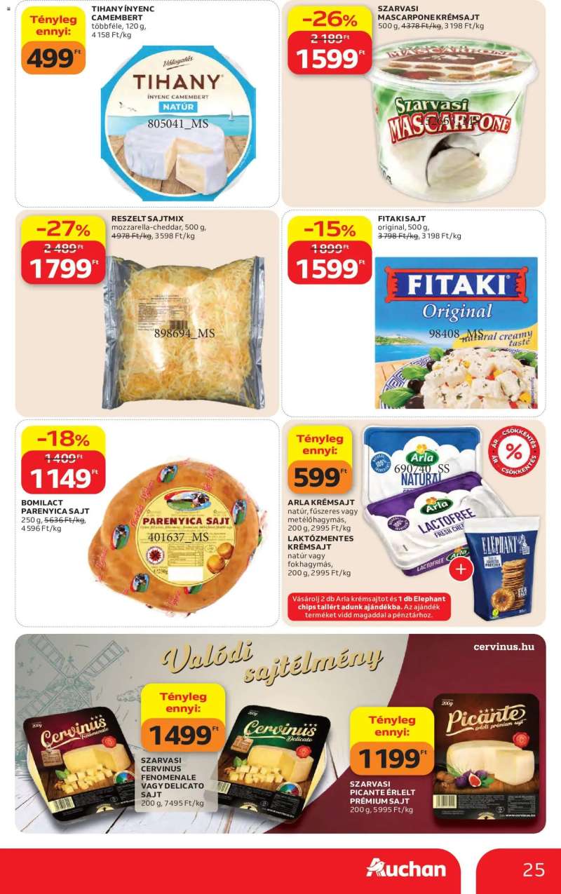 Auchan Auchan akciós újság 25 oldal