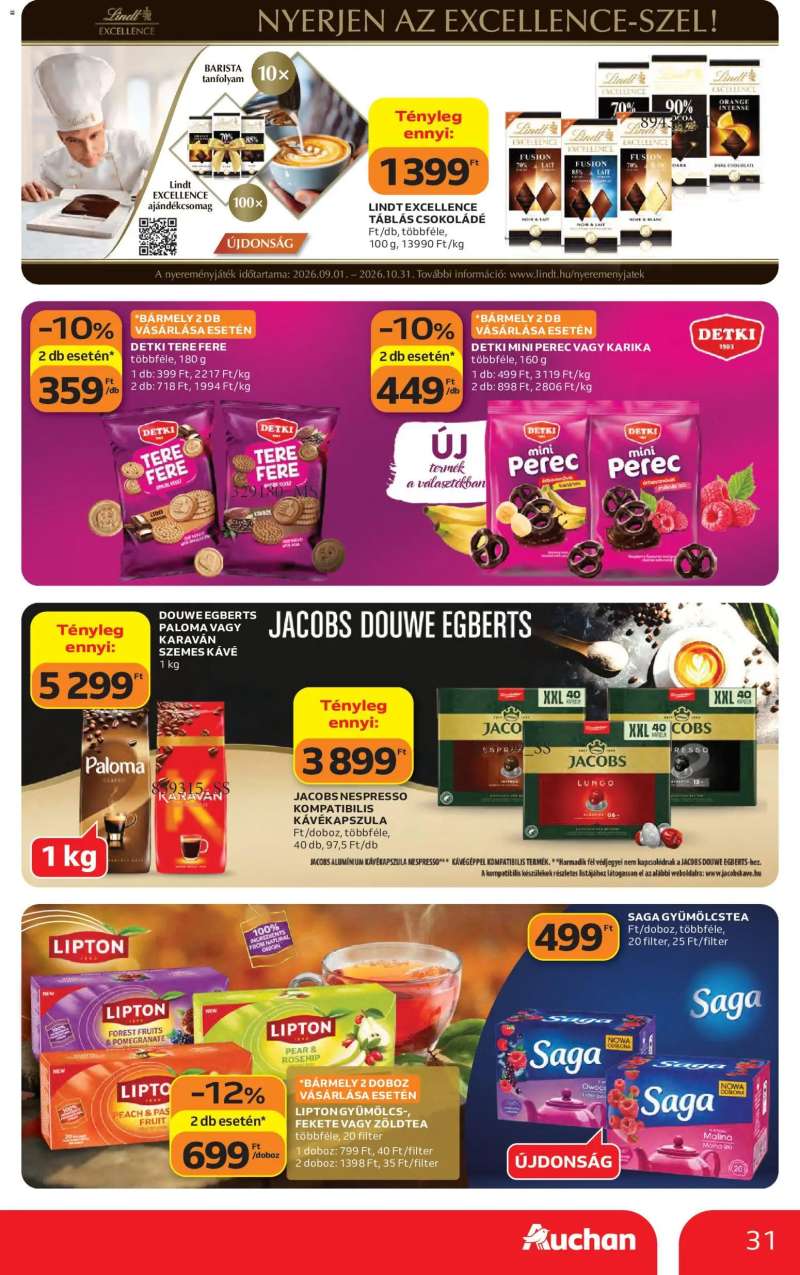 Auchan Auchan akciós újság 31 oldal