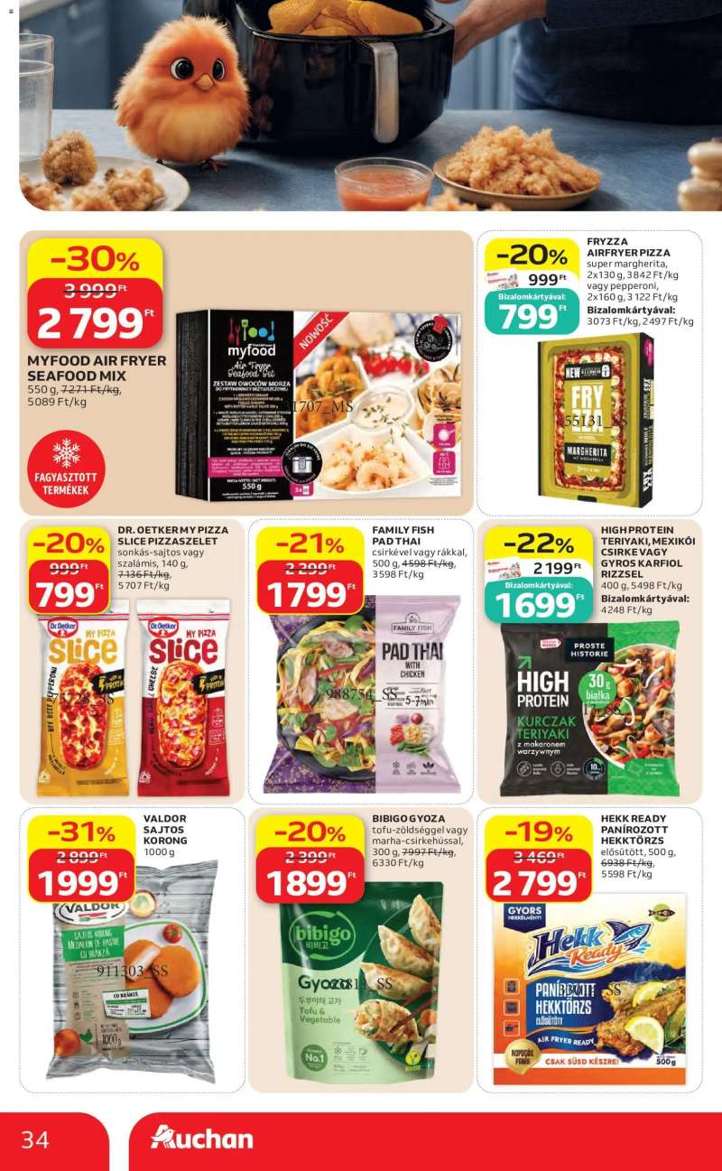 Auchan Auchan akciós újság 34 oldal