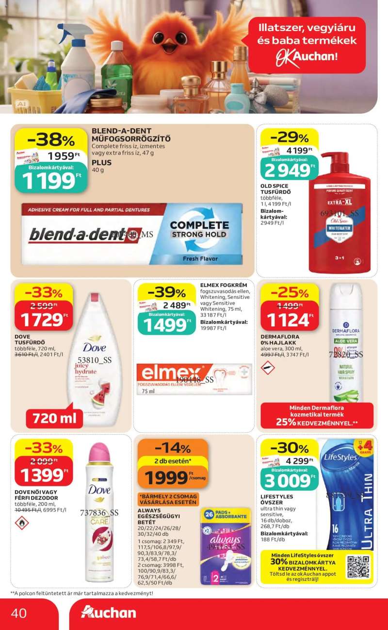 Auchan Auchan akciós újság 40 oldal