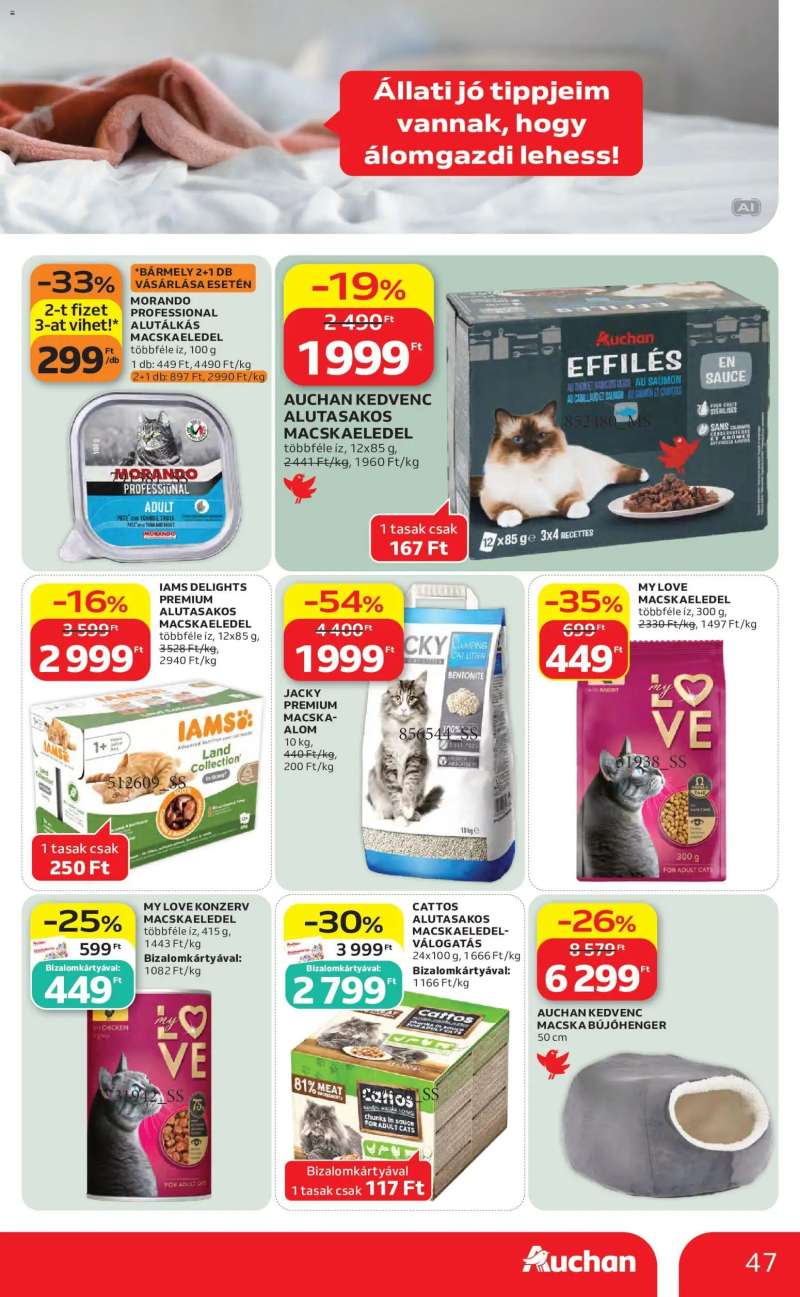 Auchan Auchan akciós újság 47 oldal
