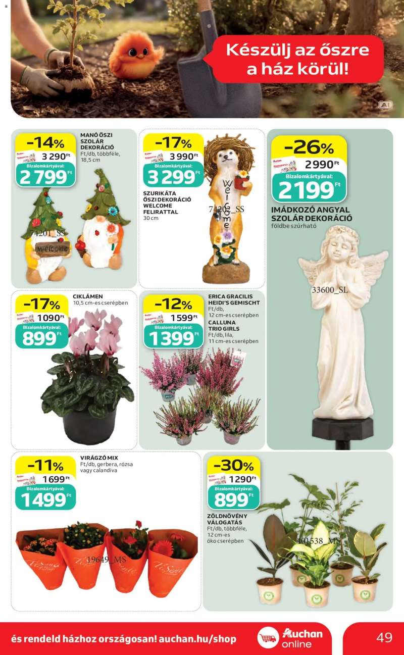 Auchan Auchan akciós újság 49 oldal