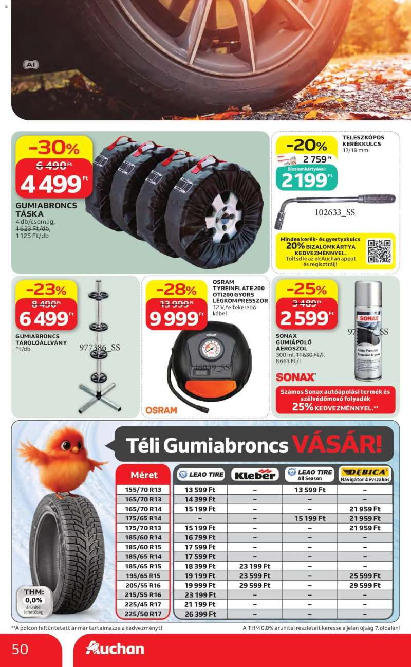 Auchan Auchan akciós újság 50 oldal
