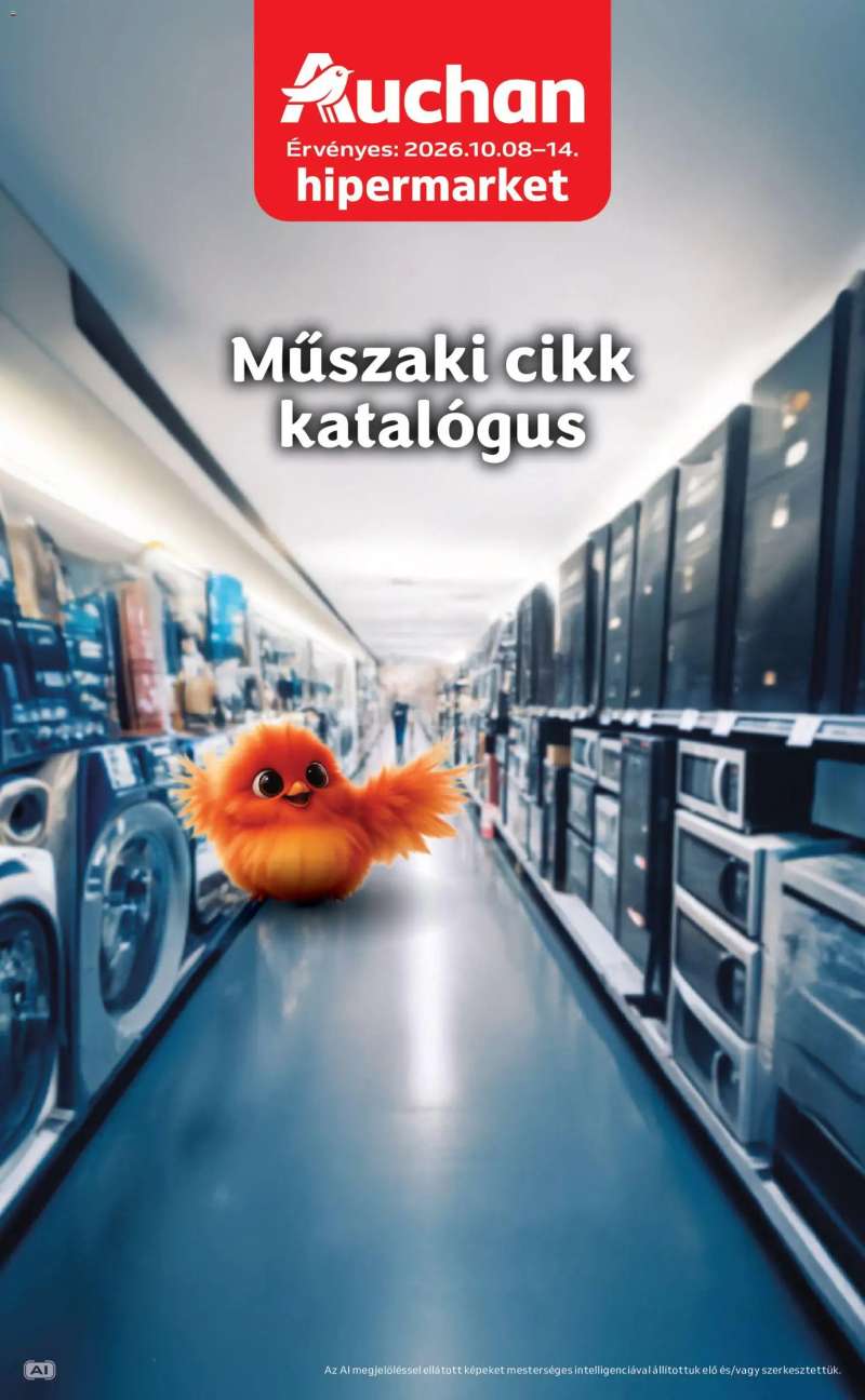 Auchan Auchan Műszaki ajánlatok 1 oldal