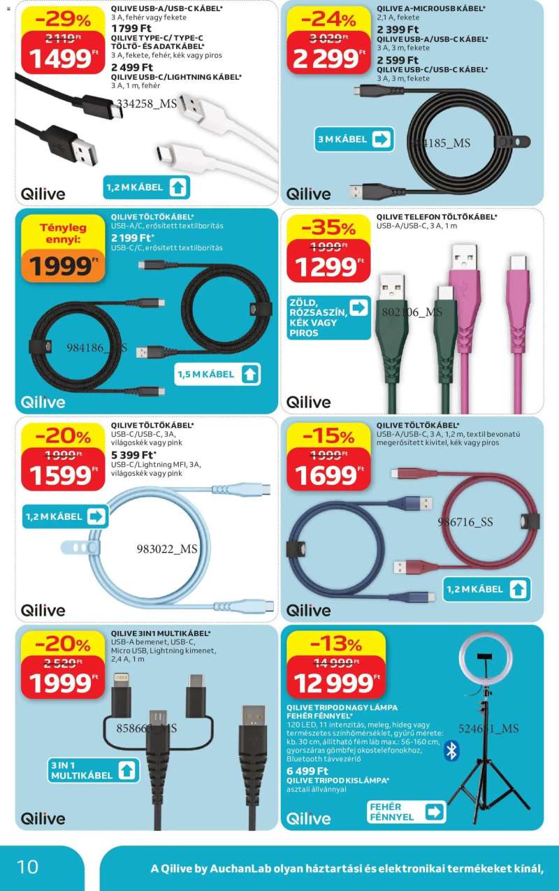 Auchan Auchan Qilive ajánlatok 10 oldal