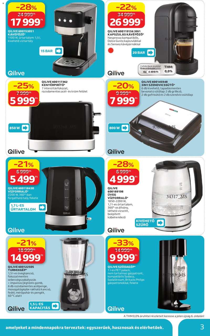Auchan Auchan Qilive ajánlatok 3 oldal