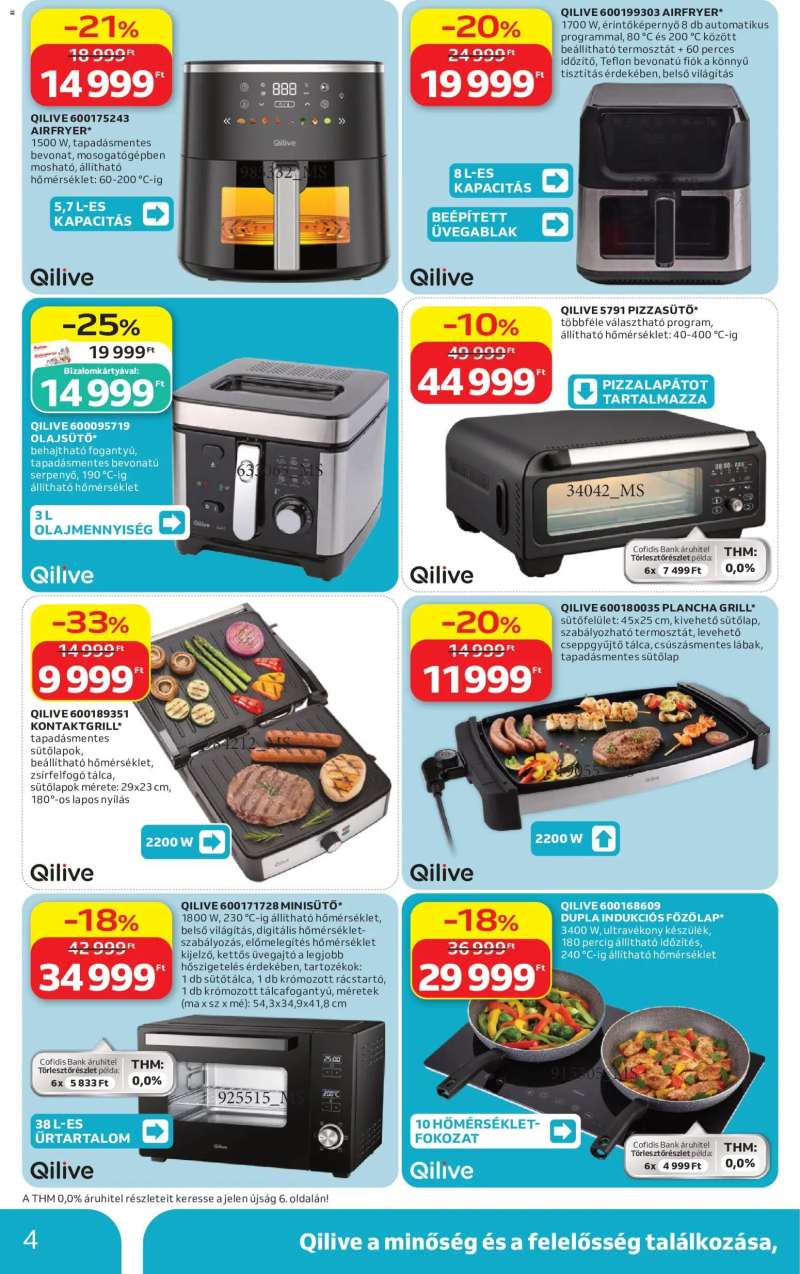 Auchan Auchan Qilive ajánlatok 4 oldal