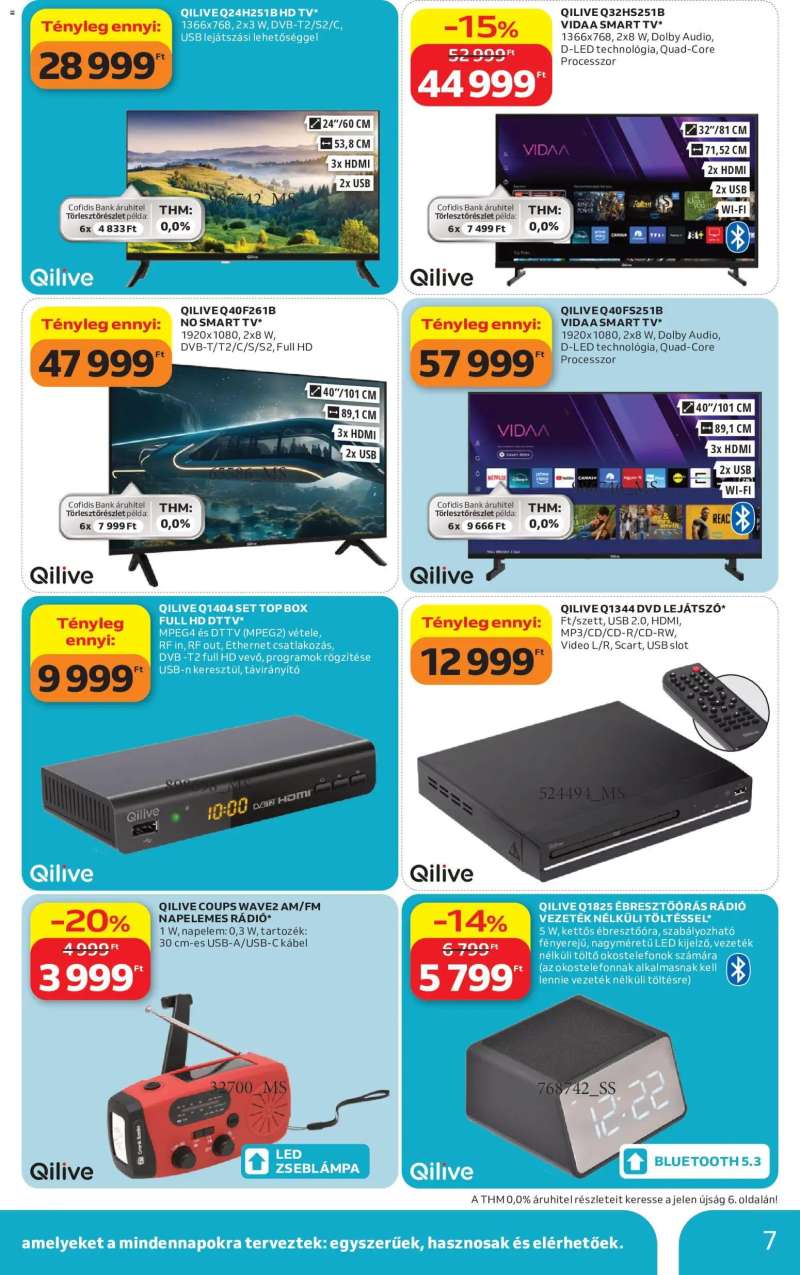Auchan Auchan Qilive ajánlatok 7 oldal
