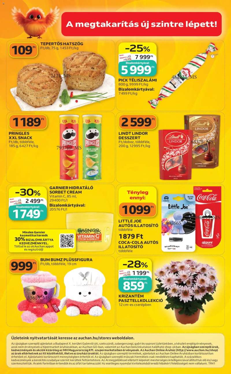 Auchan Auchan Szupermarket akciós újság 12 oldal