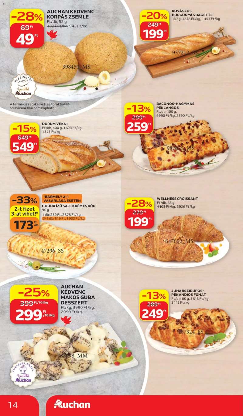 Auchan Auchan akciós újság 14 oldal