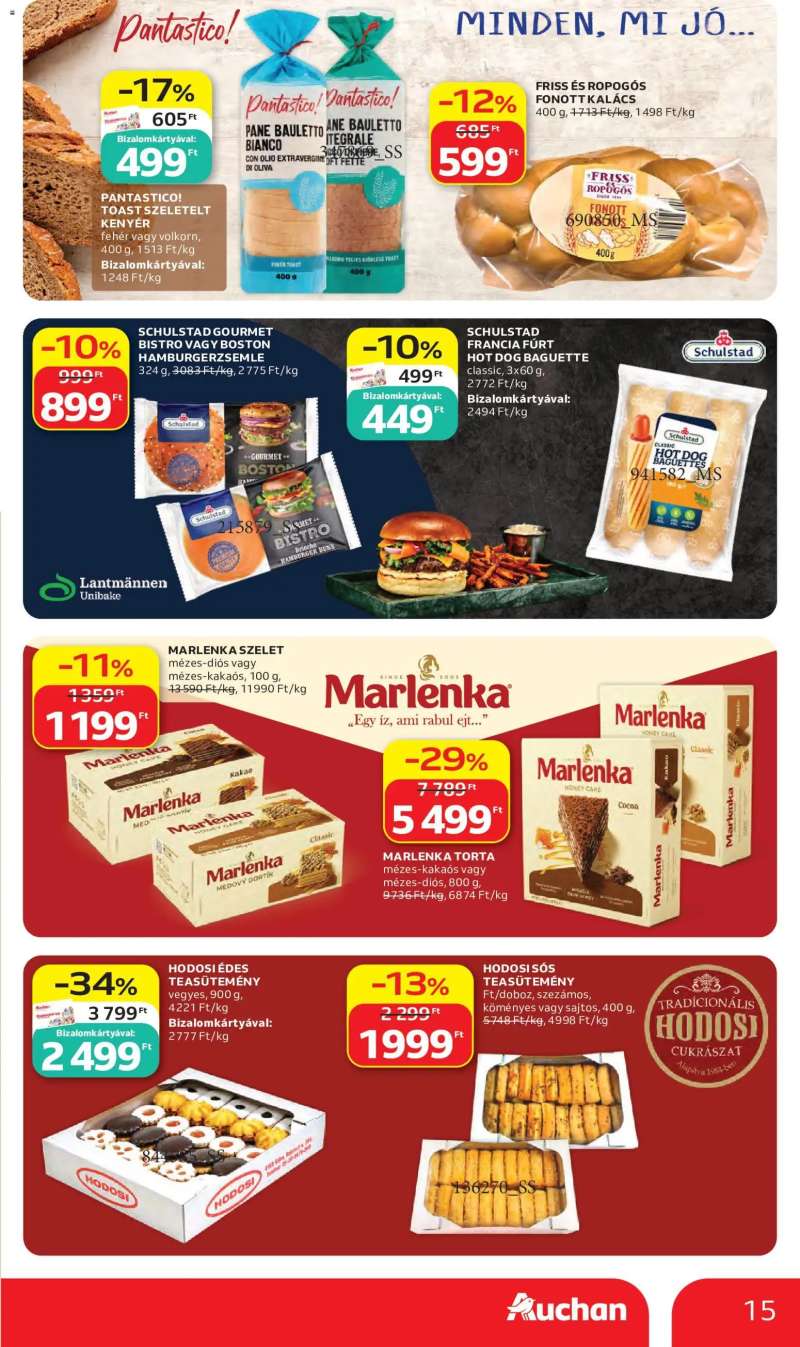 Auchan Auchan akciós újság 15 oldal