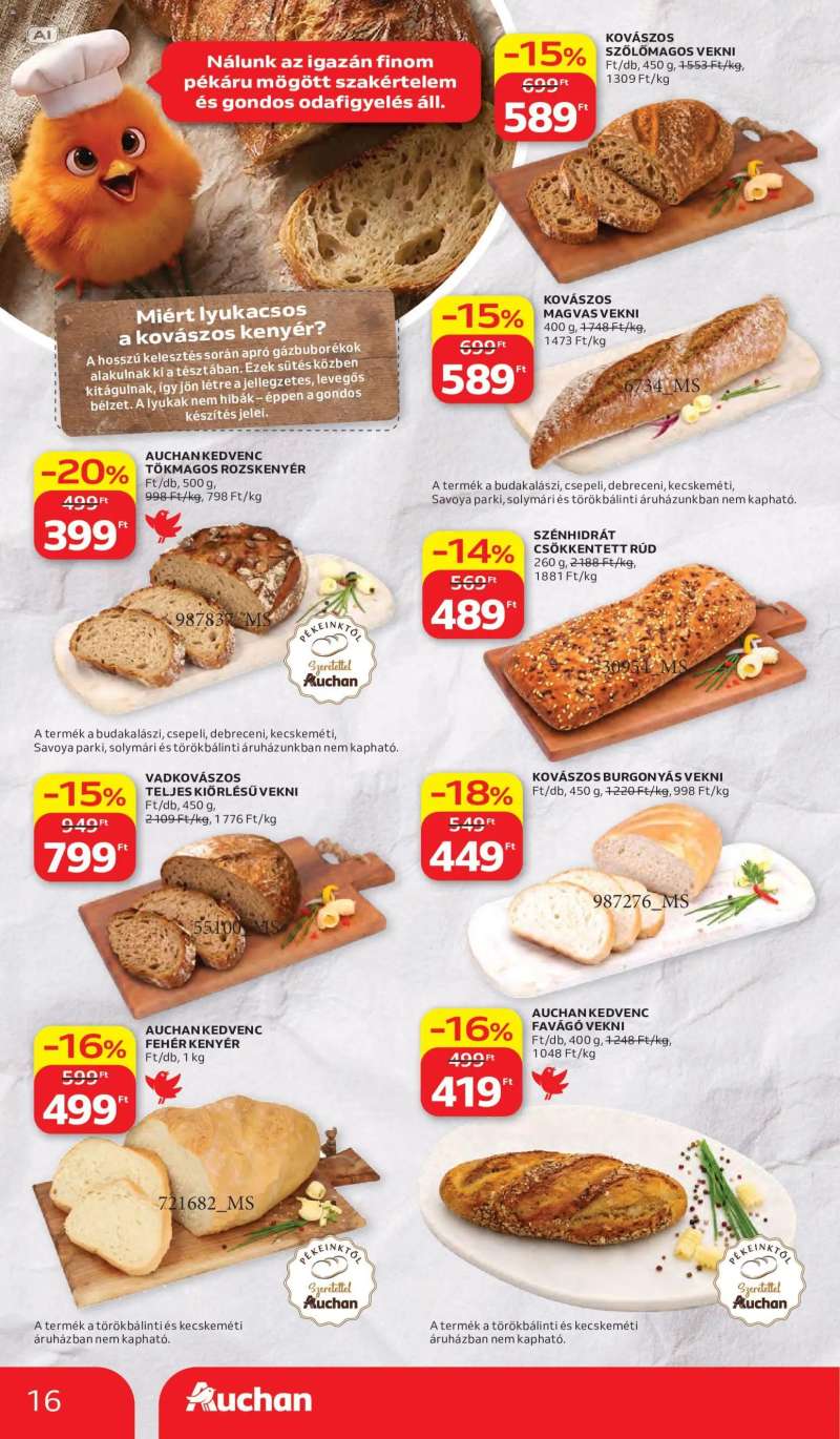 Auchan Auchan akciós újság 16 oldal