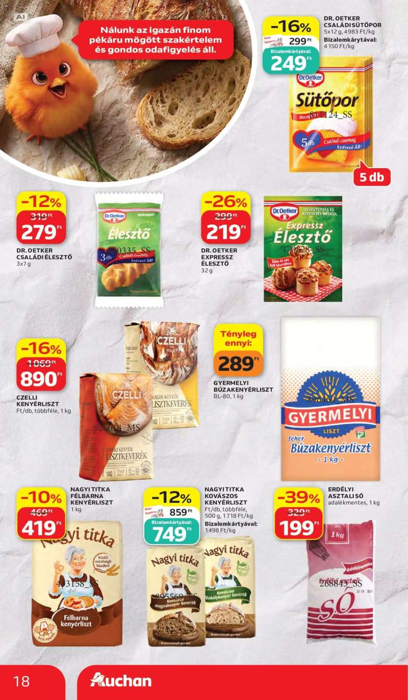 Auchan Auchan akciós újság 18 oldal