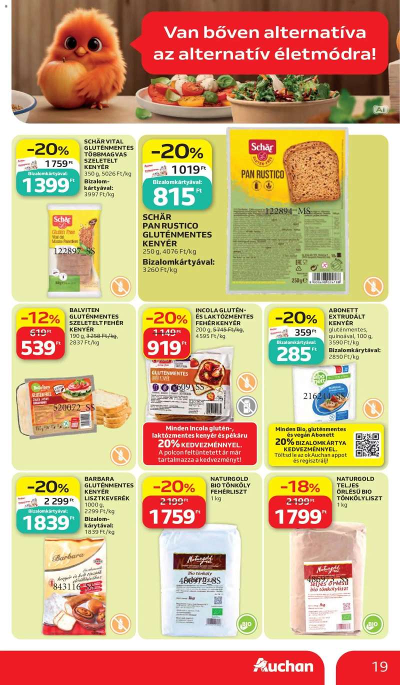 Auchan Auchan akciós újság 19 oldal