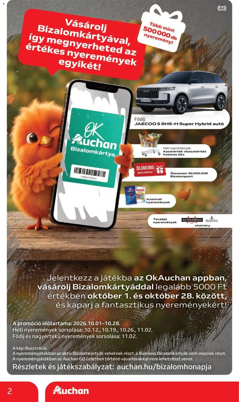 Auchan Auchan akciós újság 2 oldal