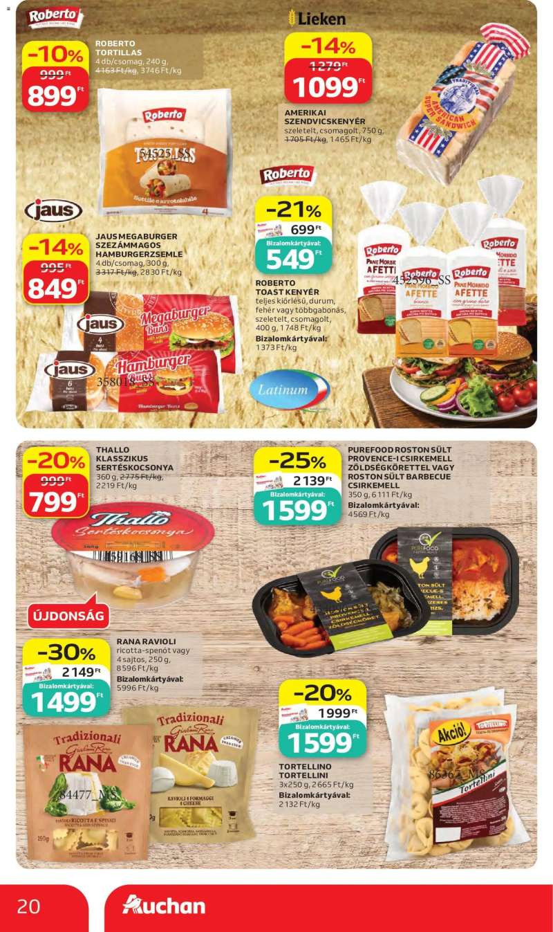 Auchan Auchan akciós újság 20 oldal