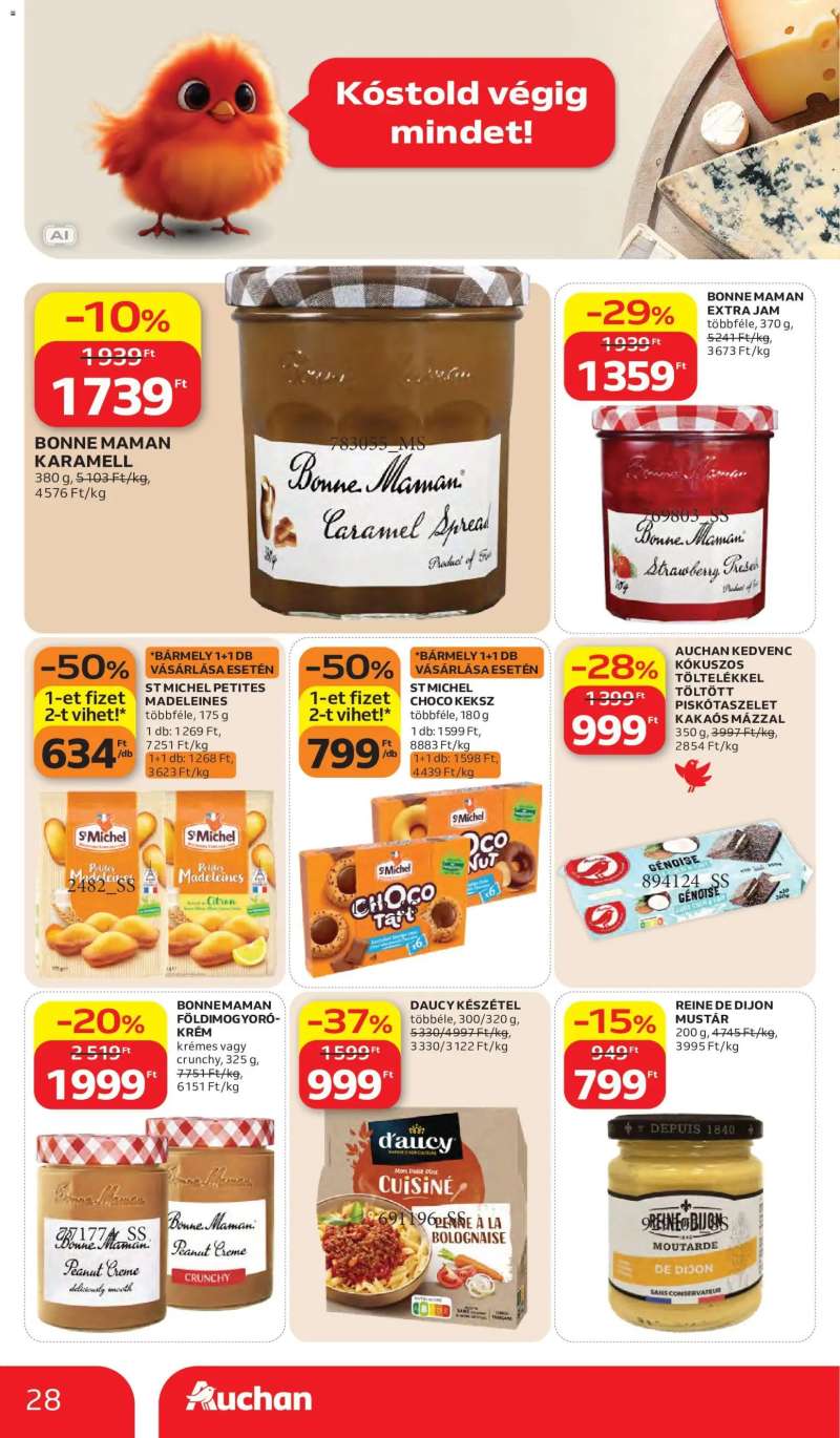 Auchan Auchan akciós újság 28 oldal