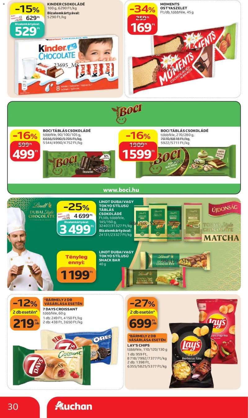 Auchan Auchan akciós újság 30 oldal