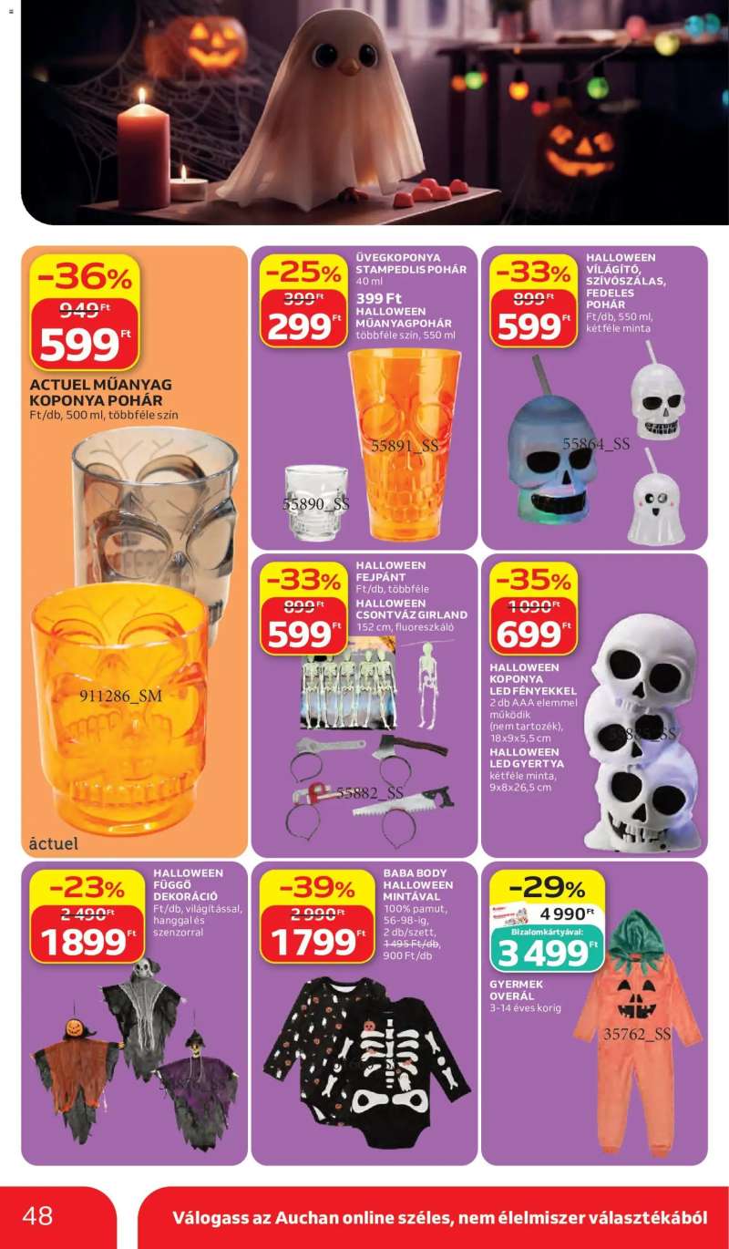 Auchan Auchan akciós újság 48 oldal