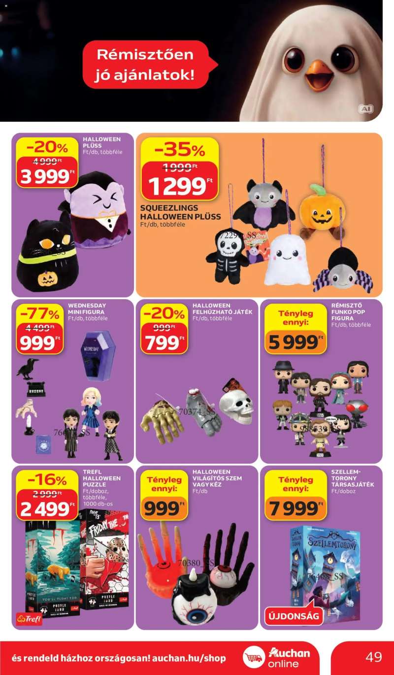 Auchan Auchan akciós újság 49 oldal