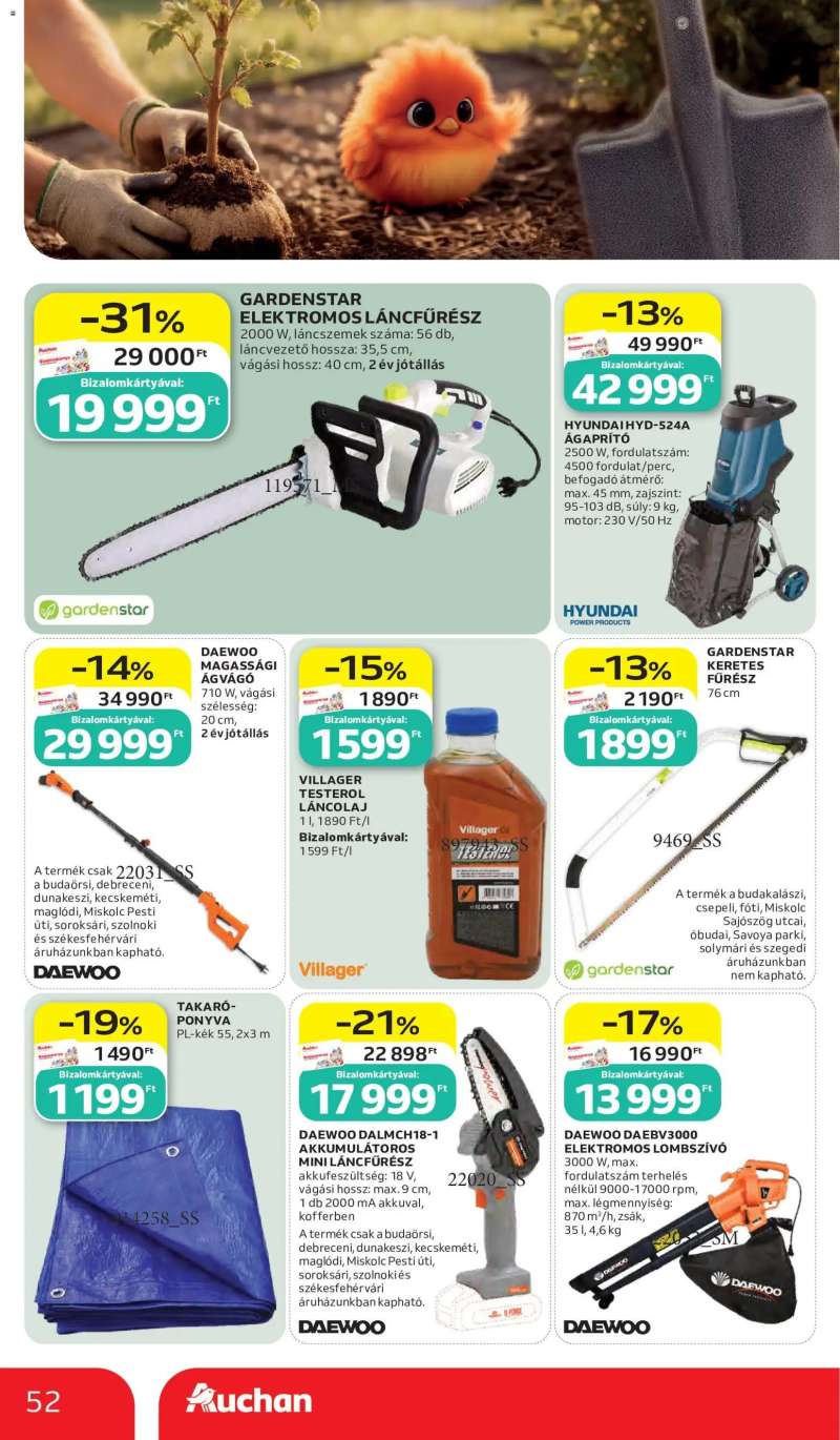 Auchan Auchan akciós újság 52 oldal