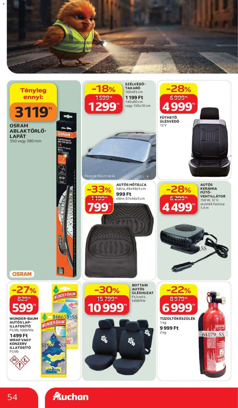 Auchan Auchan akciós újság 54 oldal