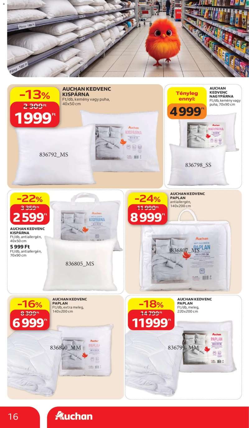 Auchan Auchan Saját Márkás ajánlatok 16 oldal