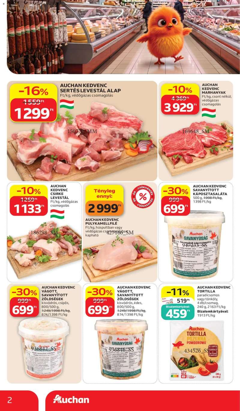 Auchan Auchan Saját Márkás ajánlatok 2 oldal