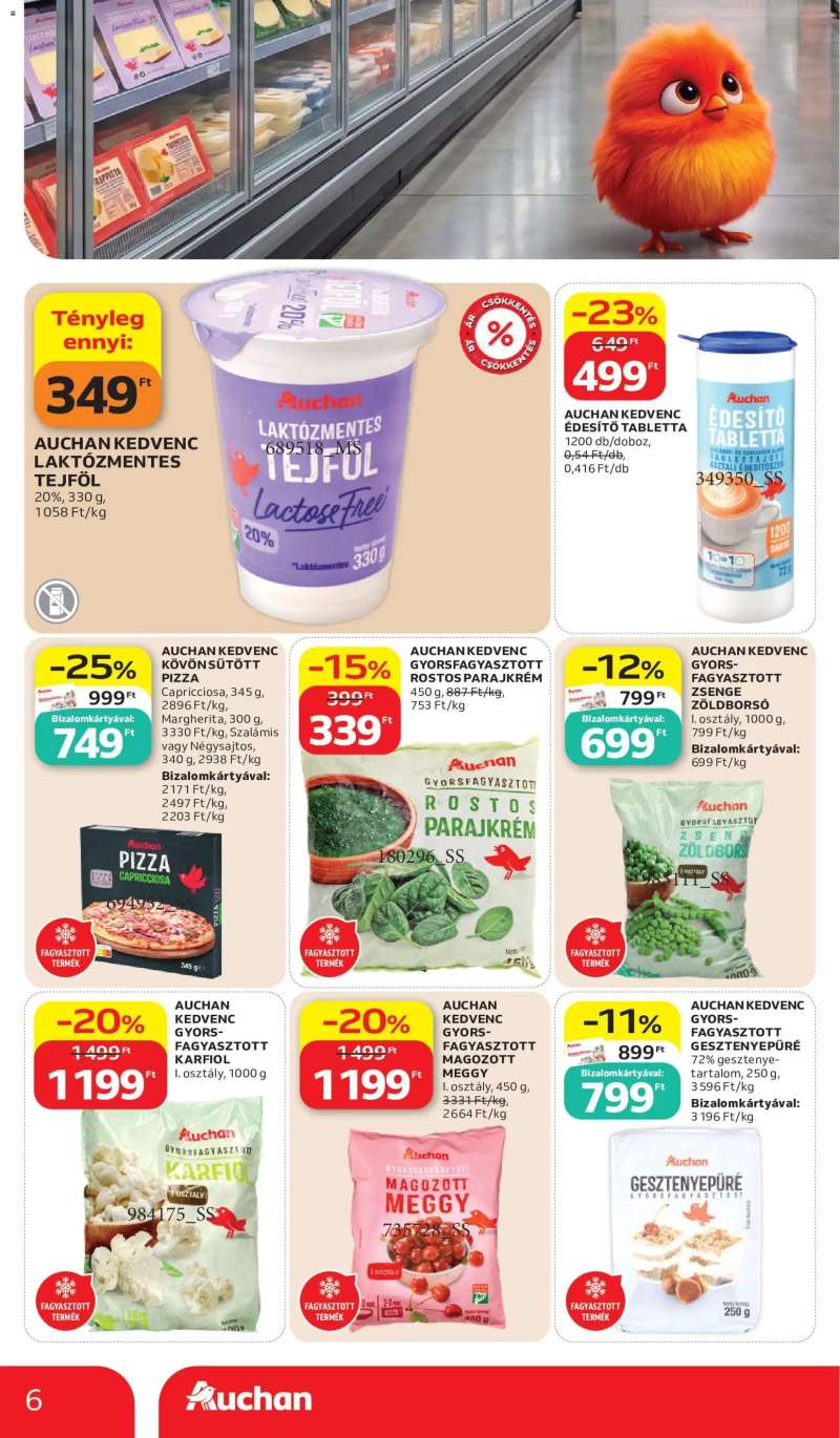 Auchan Auchan Saját Márkás ajánlatok 6 oldal