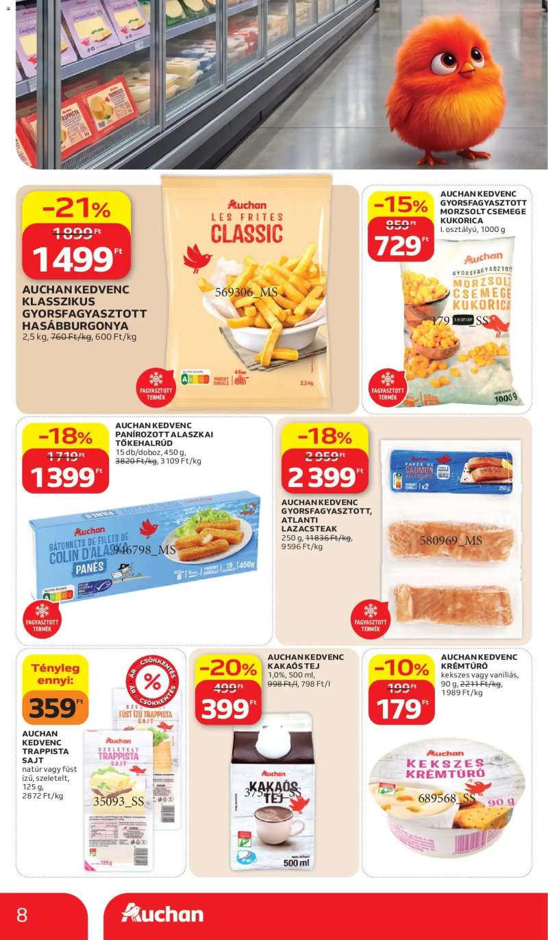 Auchan Auchan Saját Márkás ajánlatok 8 oldal