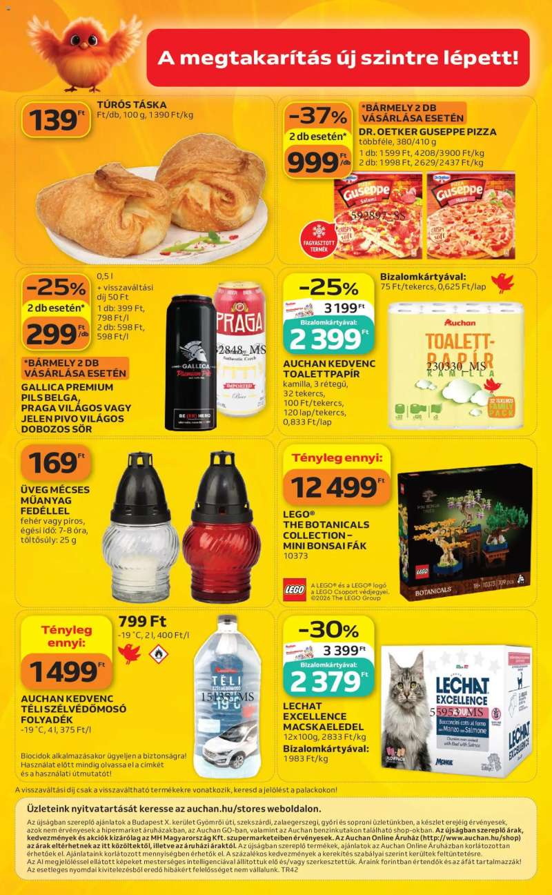 Auchan Auchan Szupermarket akciós újság 16 oldal