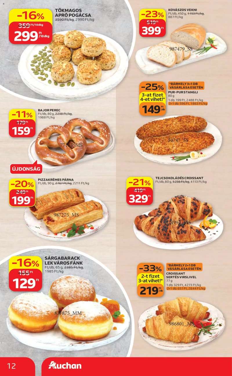 Auchan Auchan akciós újság 12 oldal