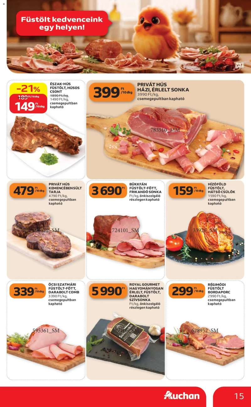 Auchan Auchan akciós újság 15 oldal