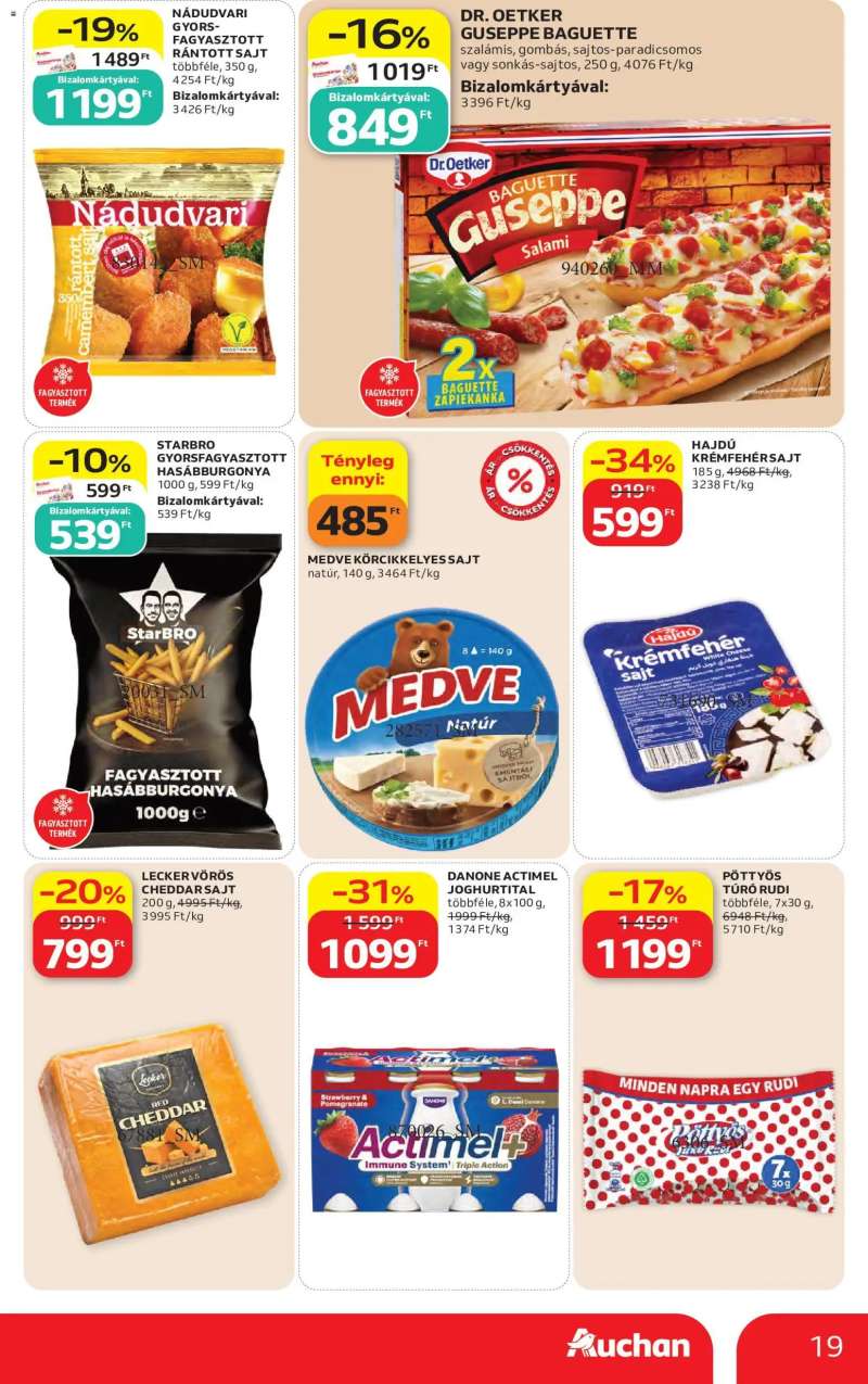 Auchan Auchan akciós újság 19 oldal