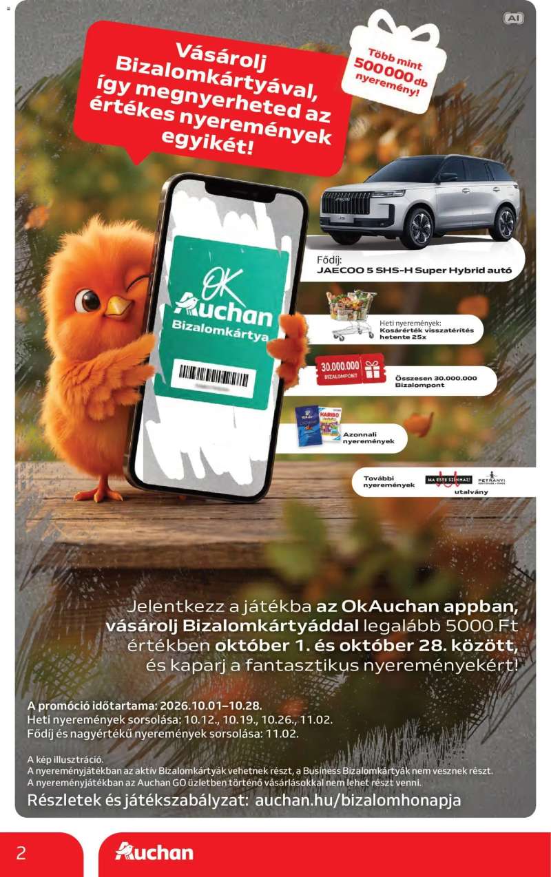 Auchan Auchan akciós újság 2 oldal