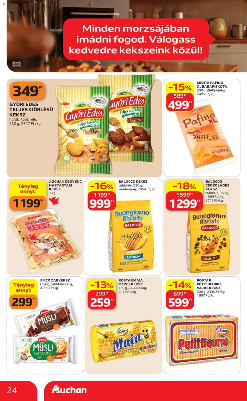 Auchan Auchan akciós újság 24 oldal
