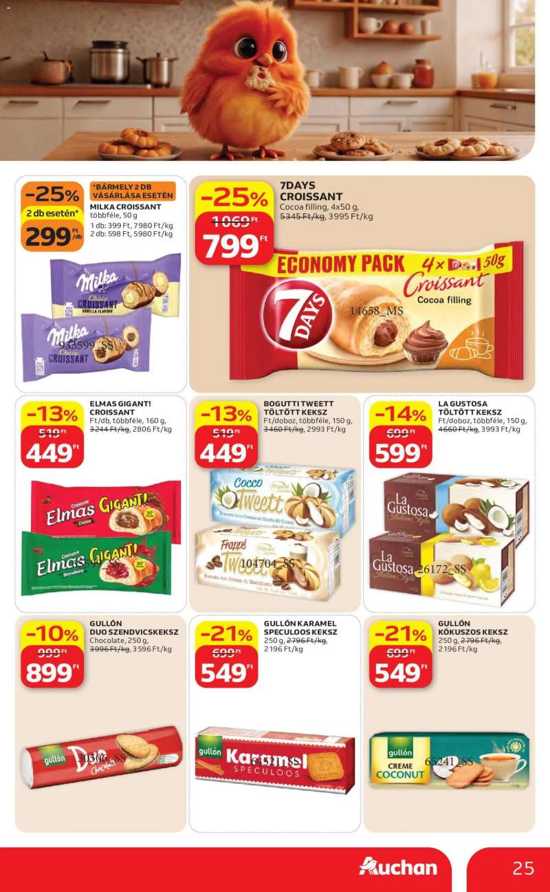 Auchan Auchan akciós újság 25 oldal