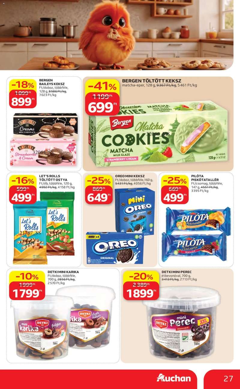 Auchan Auchan akciós újság 27 oldal