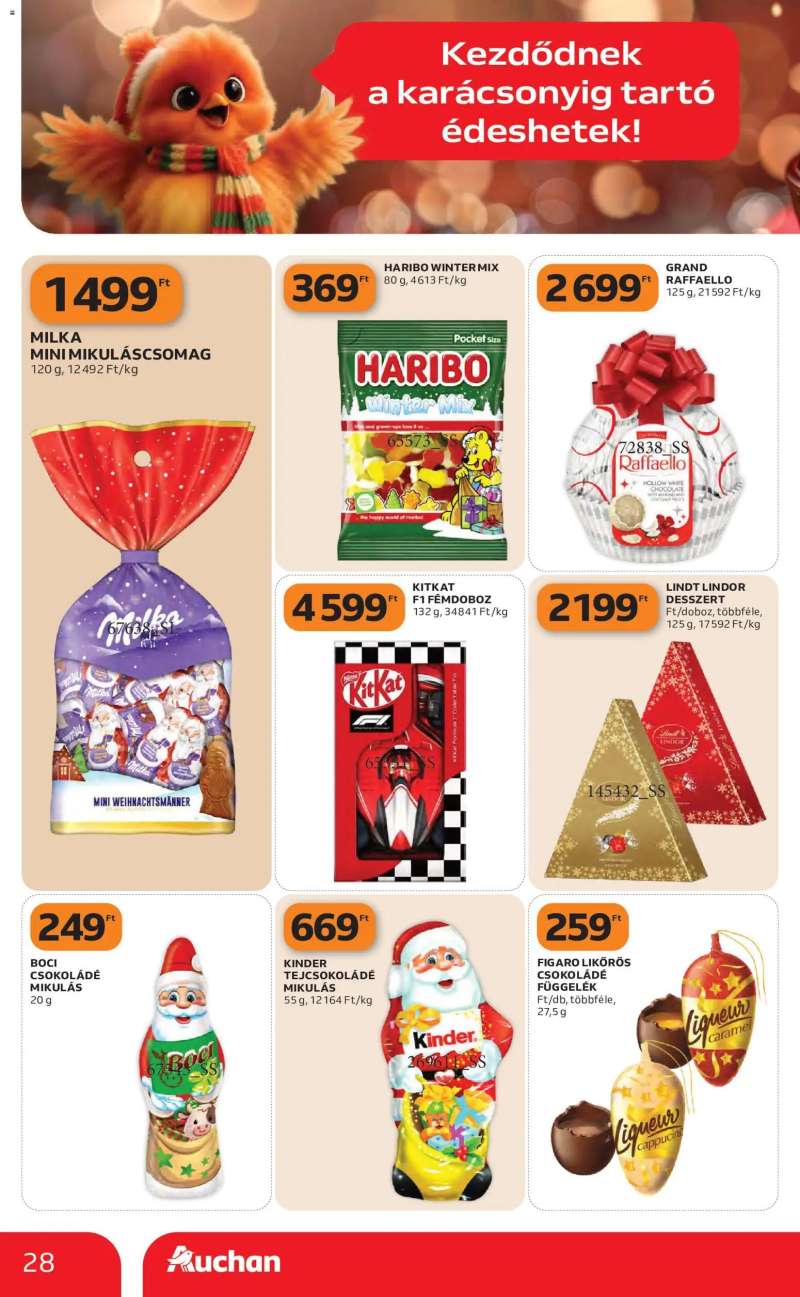 Auchan Auchan akciós újság 28 oldal