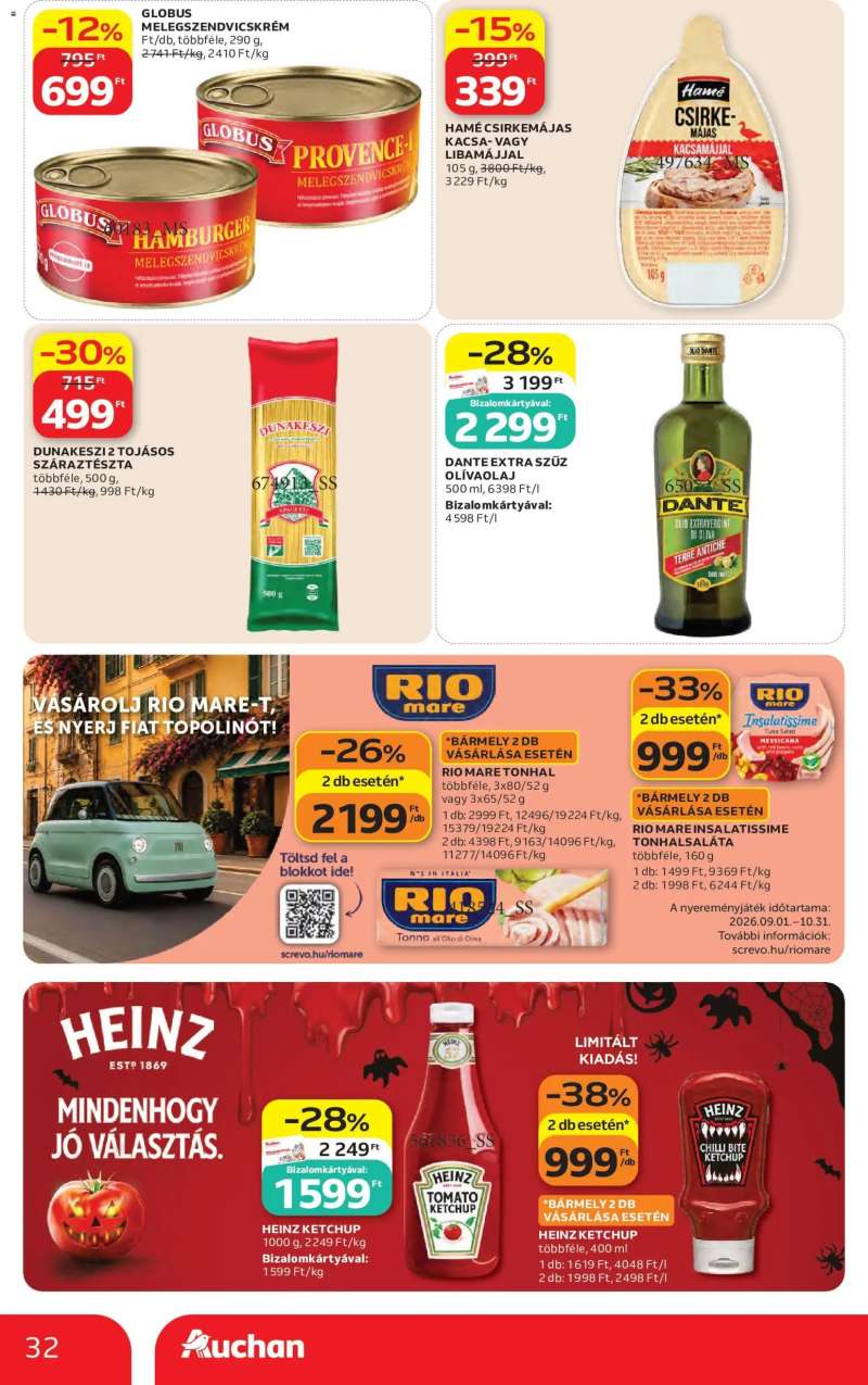 Auchan Auchan akciós újság 32 oldal