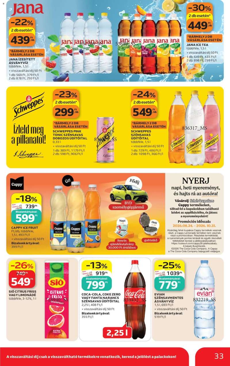 Auchan Auchan akciós újság 33 oldal
