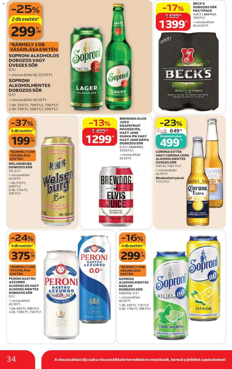 Auchan Auchan akciós újság 34 oldal