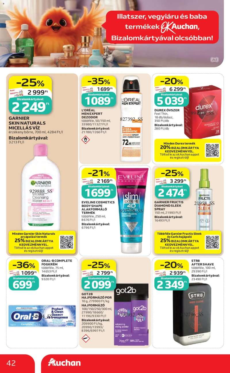 Auchan Auchan akciós újság 42 oldal