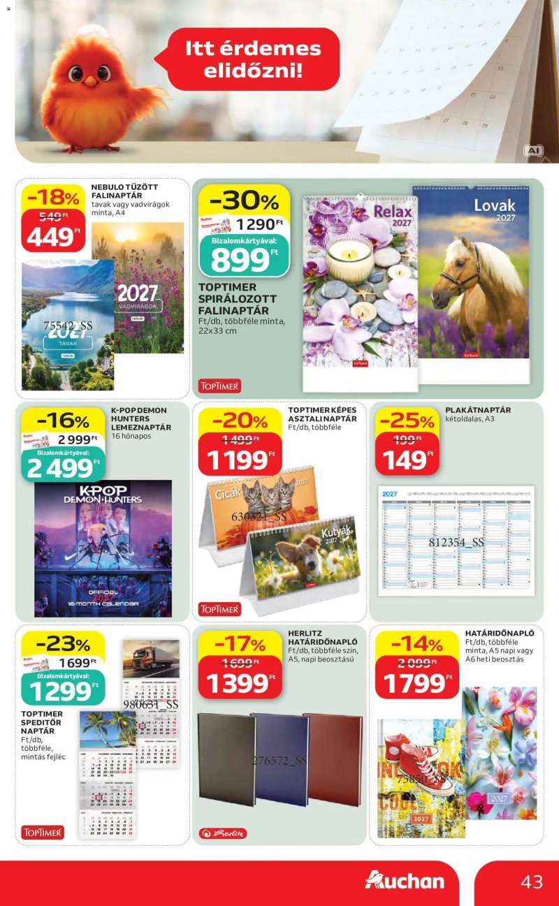Auchan Auchan akciós újság 43 oldal