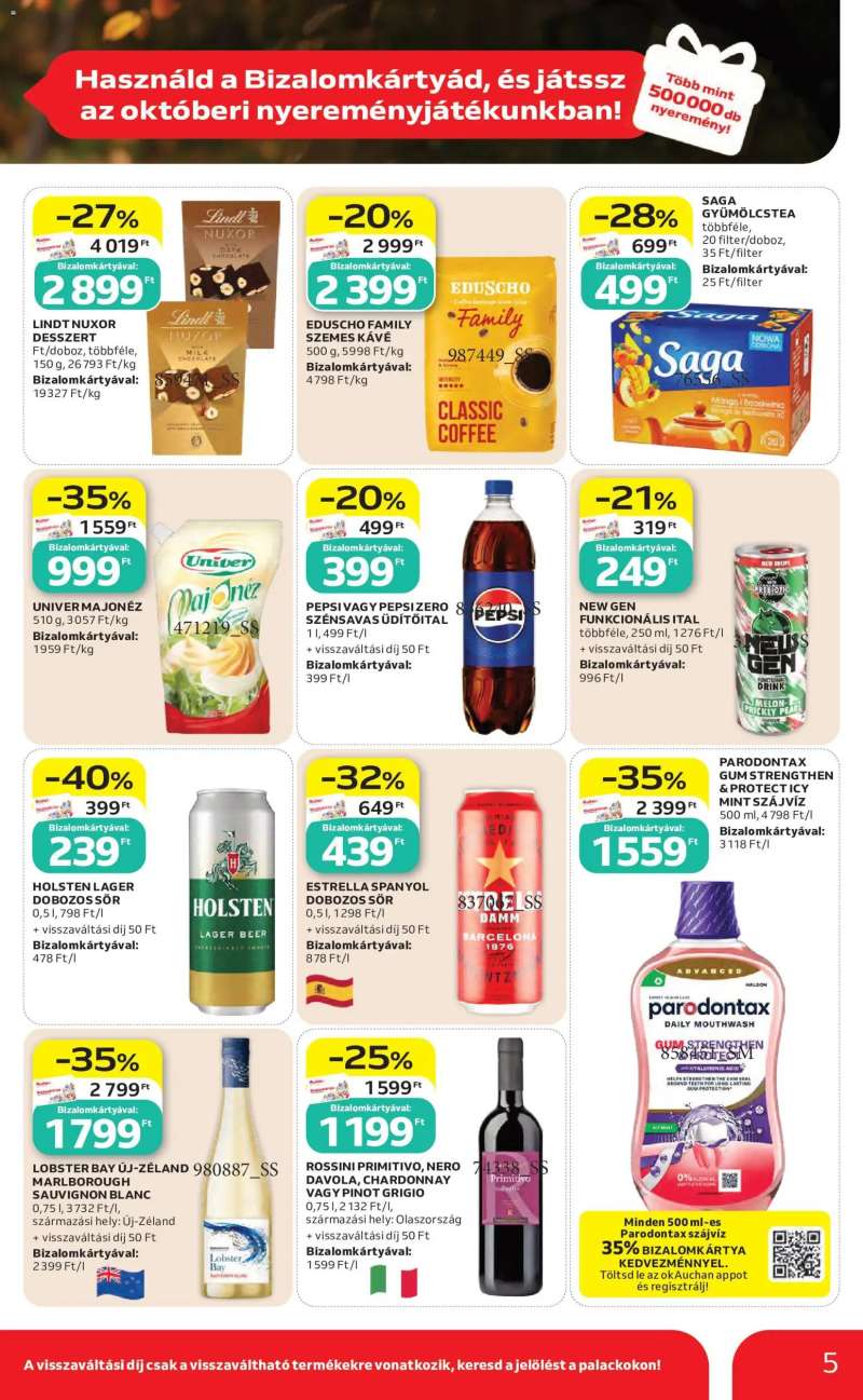 Auchan Auchan akciós újság 5 oldal